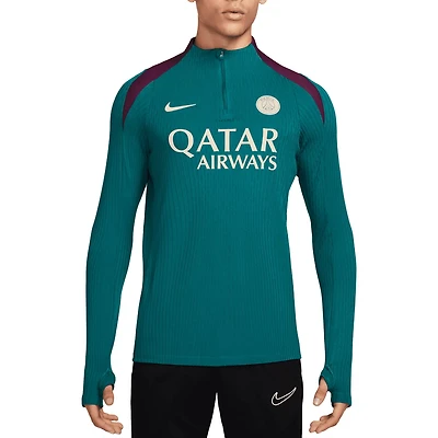 Nike Paris Saint-Germain 2024 25 Advance Strike Drill Performance Quarter-Zip Top