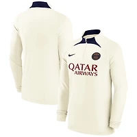 Nike Paris Saint-Germain Strike Drill 2023 24 Performance Quarter-Zip Long Sleeve Top