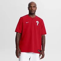 Nike Philadelphia Phillies Authentic Collection Dri-FIT Quarter-Zip Windshirt