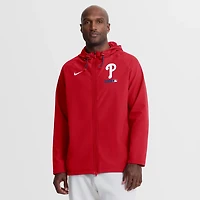 Nike Philadelphia Phillies Authentic Collection Raglan Therma-FIT Full-Zip Hooded Jacket