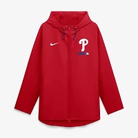 Nike Philadelphia Phillies Authentic Collection Raglan Therma-FIT Full-Zip Hooded Jacket