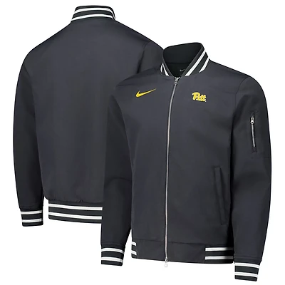 Nike Pitt Panthers Full-Zip Bomber Jacket