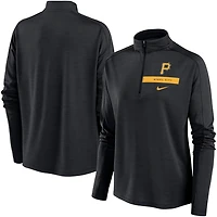 Nike Pittsburgh Pirates Primetime Local Touch Pacer Quarter-Zip Top