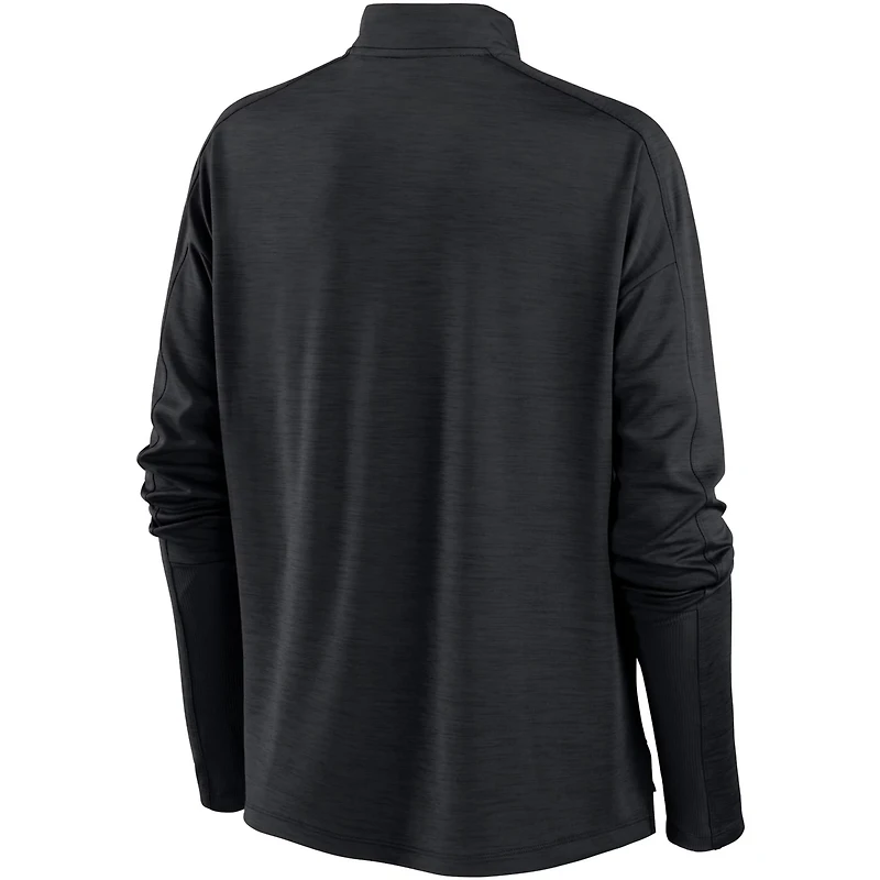 Nike Pittsburgh Pirates Primetime Local Touch Pacer Quarter-Zip Top