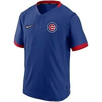 Nike Red Chicago Cubs Authentic Collection Short Sleeve Hot Pullover Jacket