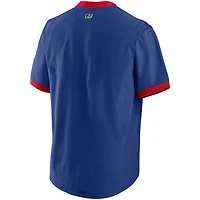 Nike Red Chicago Cubs Authentic Collection Short Sleeve Hot Pullover Jacket