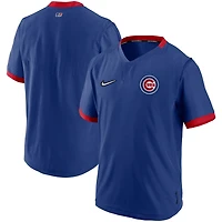 Nike Red Chicago Cubs Authentic Collection Short Sleeve Hot Pullover Jacket