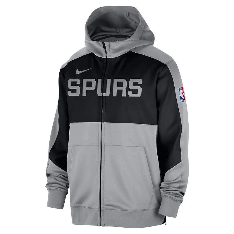 Nike San Antonio Spurs Authentic On-Court Showtime Performance Full-Zip Hoodie