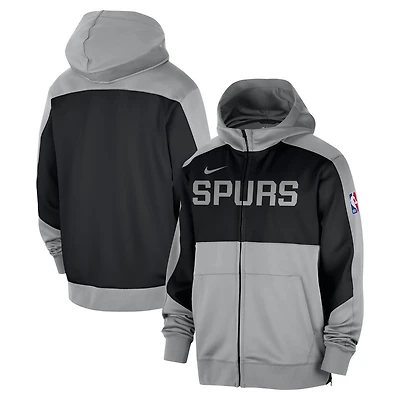 Nike San Antonio Spurs Authentic On-Court Showtime Performance Full-Zip Hoodie