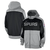 Nike San Antonio Spurs Authentic On-Court Showtime Performance Full-Zip Hoodie