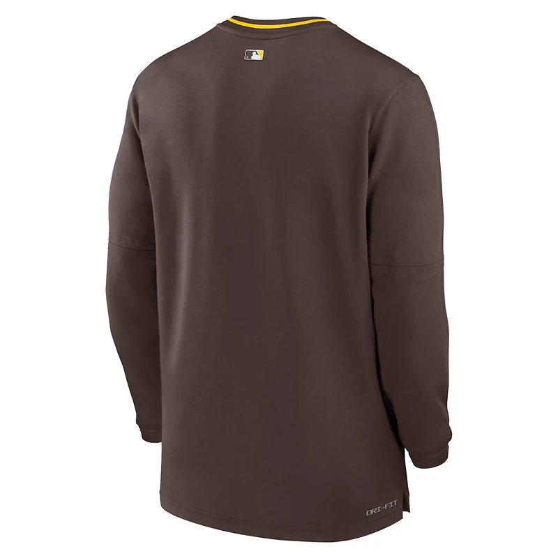 Nike San Diego Padres Authentic Collection Performance Half-Zip Top