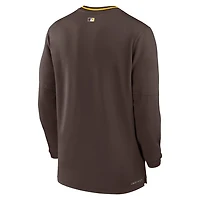 Nike San Diego Padres Authentic Collection Performance Half-Zip Top