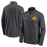 Nike San Diego Padres Diamond Icon Pacer Performance Quarter-Zip Windbreaker Top