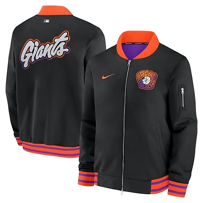 Nike San Francisco Giants 2025 City Connect Authentic Collection Full-Zip Bomber Jacket
