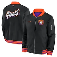 Nike San Francisco Giants 2025 City Connect Authentic Collection Full-Zip Bomber Jacket