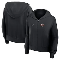 Nike San Francisco Giants Cropped Chill Full-Zip Hoodie