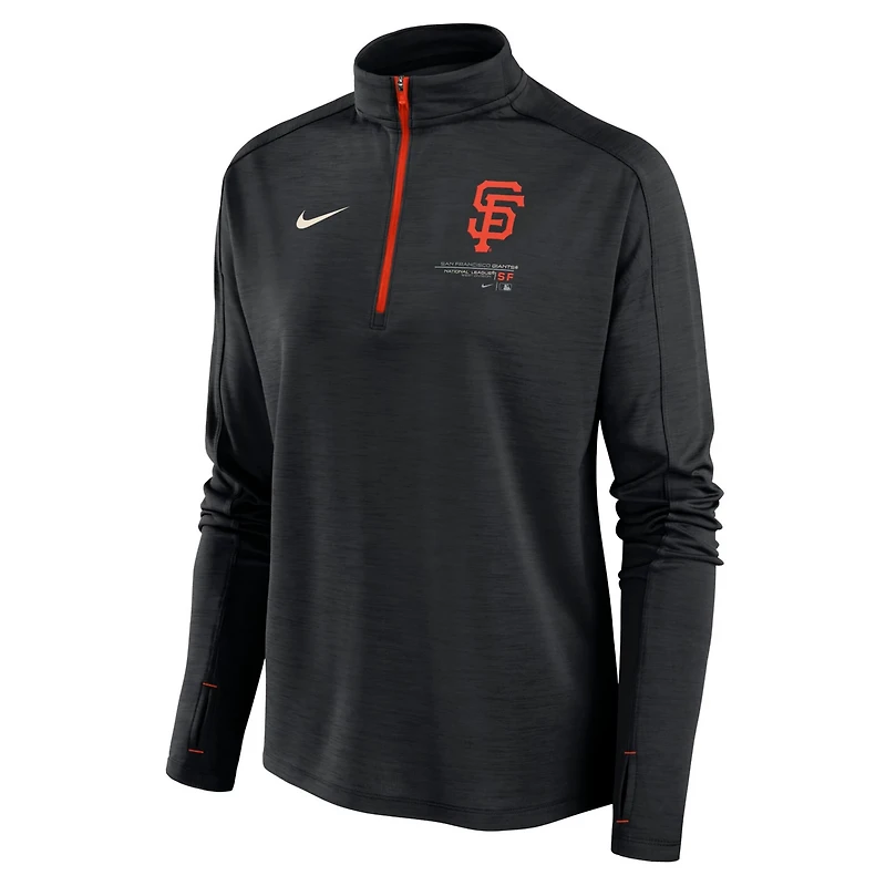 Nike San Francisco Giants Pacer Quarter-Zip Top