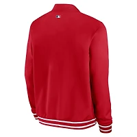 Nike St Louis Cardinals Authentic Collection Full-Zip Bomber Jacket