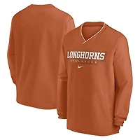 Nike Texas Longhorns 2024 Sideline Pullover Windshirt