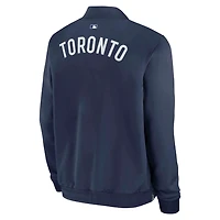 Nike Toronto Blue Jays Authentic Collection Dugout Full-Zip Bomber Jacket