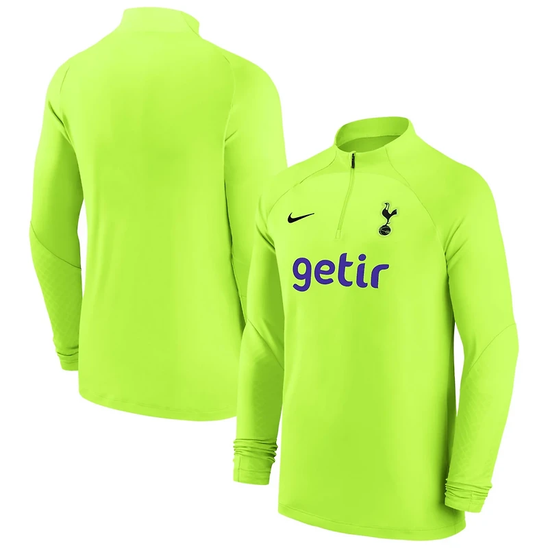 Nike Tottenham Hotspur 2022/23 Strike Drill Performance Raglan Quarter-Zip Long Sleeve Top