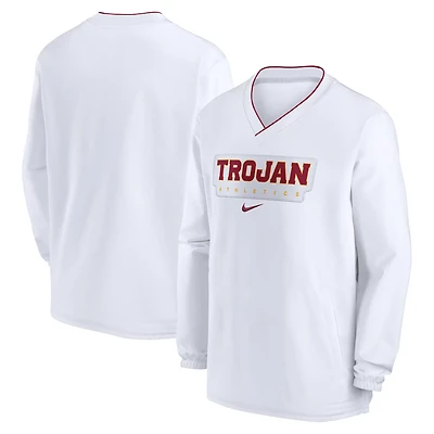 Nike USC Trojans 2024 Sideline Pullover Windshirt