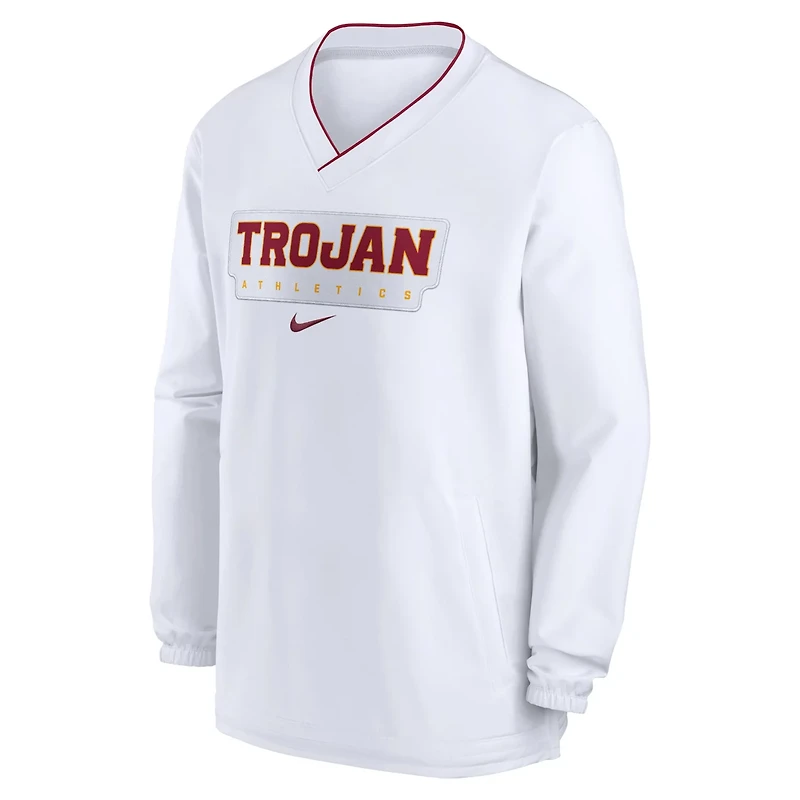 Nike USC Trojans 2024 Sideline Pullover Windshirt