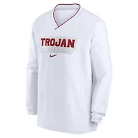 Nike USC Trojans 2024 Sideline Pullover Windshirt