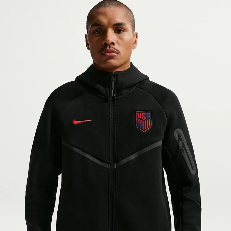 Nike USMNT 2026 Tech Fleece Windrunner Raglan Full-Zip Hoodie