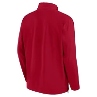 Nike Washington State Cougars 2024 Sideline Coach Quarter-Zip Hoodie Jacket