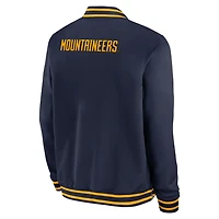 Nike West Virginia Mountaineers 2024 Sideline Full-Zip Bomber Jacket