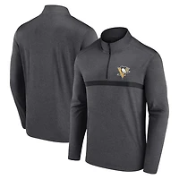 Pittsburgh Penguins Head-to-Head Raglan Quarter-Zip Top