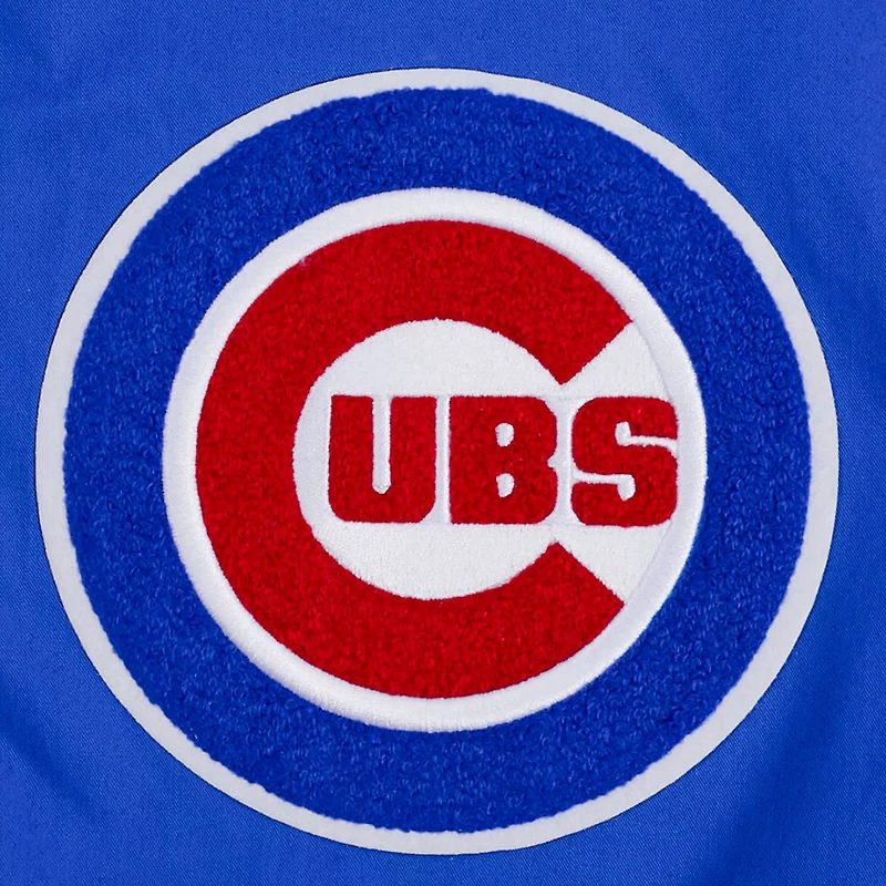 Pro Standard Chicago Cubs Area Code Twill Full-Zip Jacket