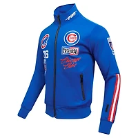Pro Standard Chicago Cubs Fast Lane Full-Zip Track Jacket