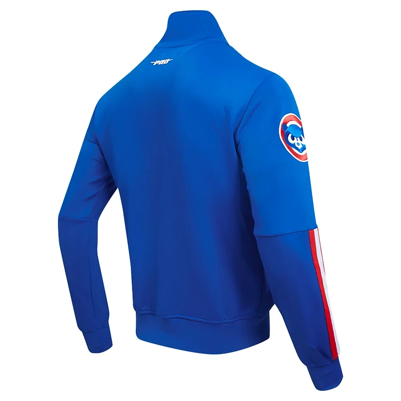 Pro Standard Chicago Cubs Fast Lane Full-Zip Track Jacket