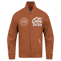 Pro Standard Chicago Cubs Paint The City Twill Full-Zip Jacket