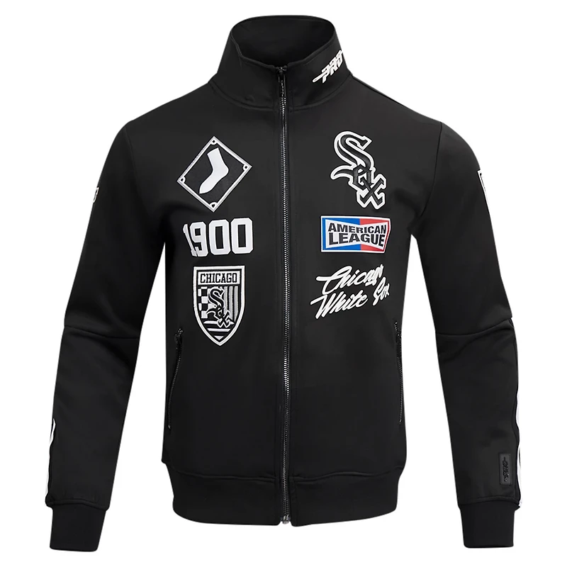 Pro Standard Chicago White Sox Fast Lane Full-Zip Track Jacket