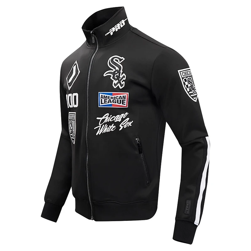 Pro Standard Chicago White Sox Fast Lane Full-Zip Track Jacket