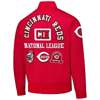 Pro Standard Cincinnati s Area Code Twill Full-Zip Jacket