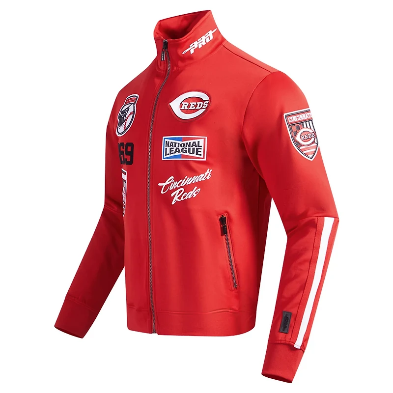 Pro Standard Cincinnati s Fast Lane Full-Zip Track Jacket