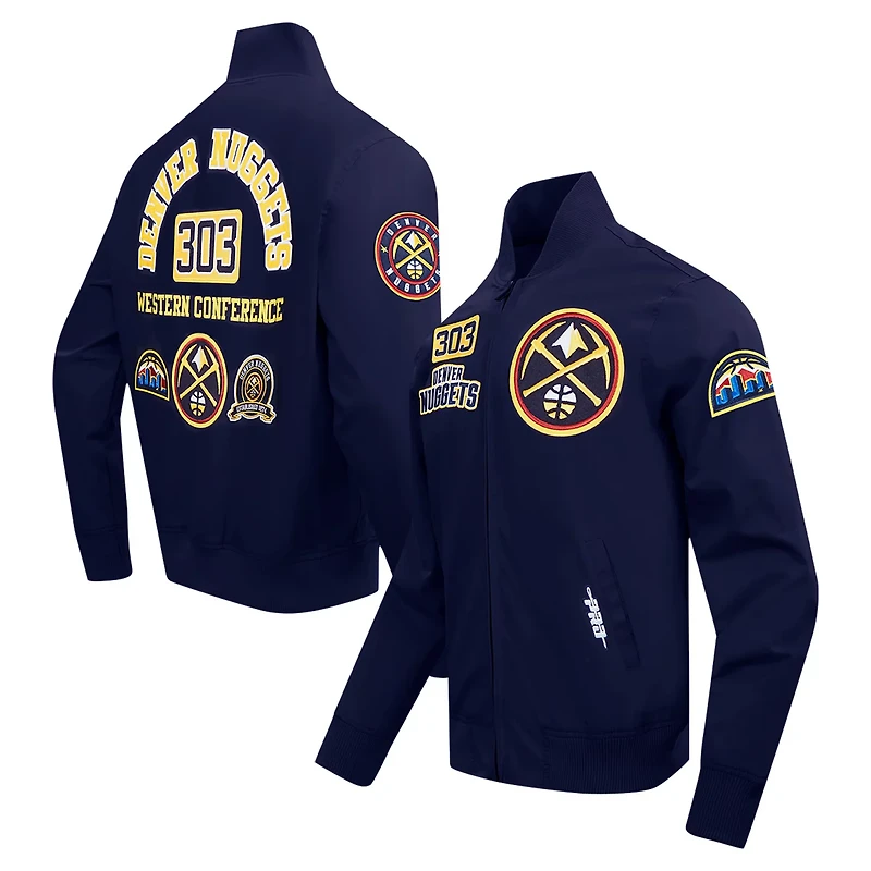 Pro Standard Denver Nuggets Area Code Full-Zip Jacket