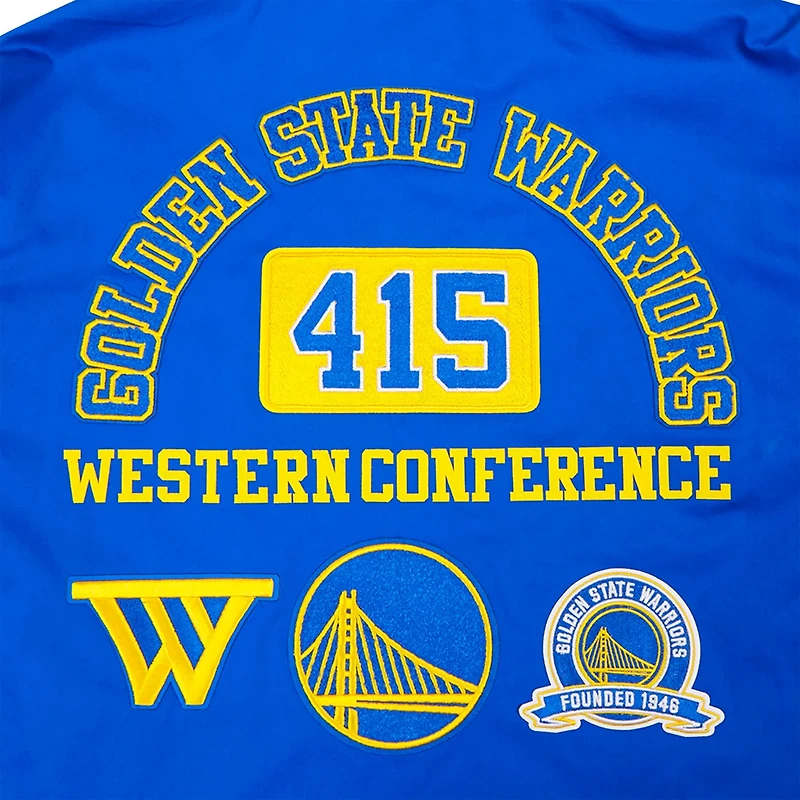 Pro Standard Golden State Warriors Area Code Full-Zip Jacket