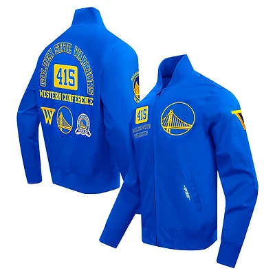 Pro Standard Golden State Warriors Area Code Full-Zip Jacket