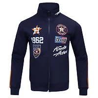 Pro Standard Houston Astros Fast Lane Full-Zip Track Jacket