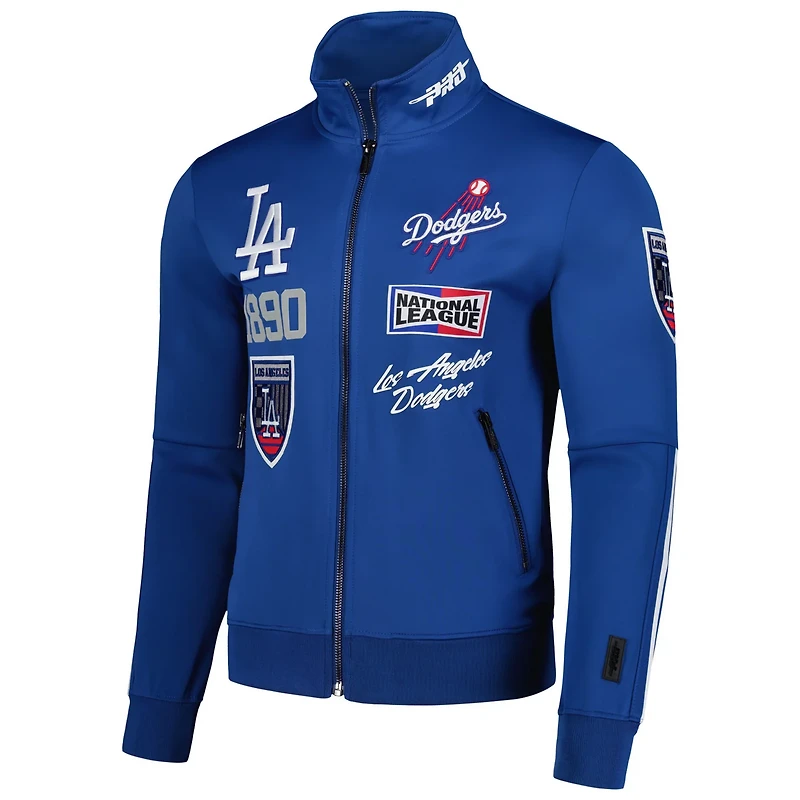 Pro Standard Los Angeles Dodgers Fast Lane Full-Zip Track Jacket