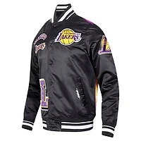 Pro Standard Los Angeles Lakers Sublimated Satin Full-Snap Jacket
