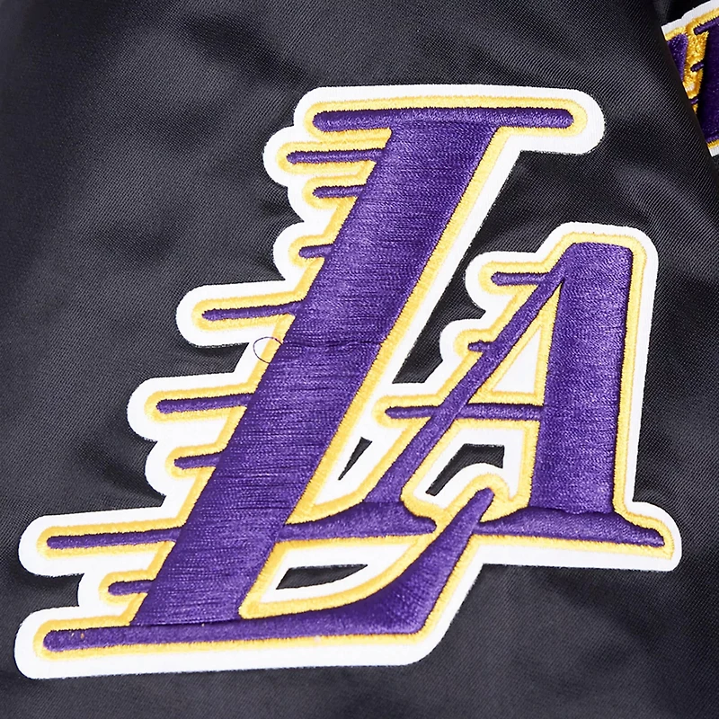 Pro Standard Los Angeles Lakers Sublimated Satin Full-Snap Jacket