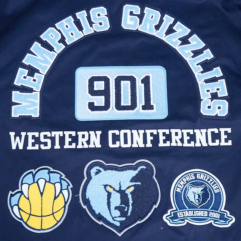 Pro Standard Memphis Grizzlies Area Code Twill Full-Zip Jacket