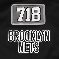 Pro Standard Brooklyn Nets Area Code Twill Full-Zip Jacket