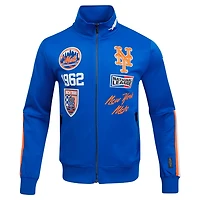 Pro Standard New York Mets Fast Lane Full-Zip Track Jacket